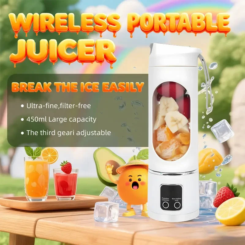 Portable USB Rechargeable Blender
