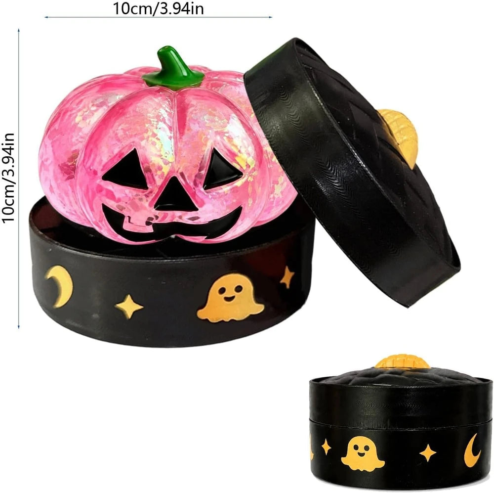Pumpkin Ghost Squishy Toy